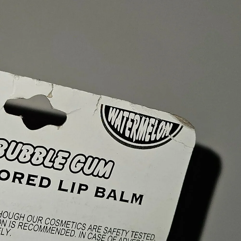 NOS Dubble Bubble Watermelon Bubble Gum Flavored Lip Balm 2-Pack 2010 READ